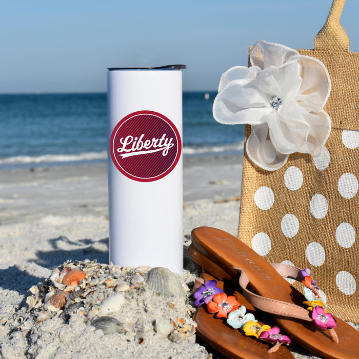 Liberty University Stainless Steel Skinny Tumbler 20 OZ