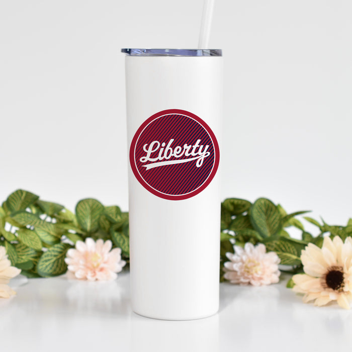 Liberty University Stainless Steel Skinny Tumbler 20 OZ
