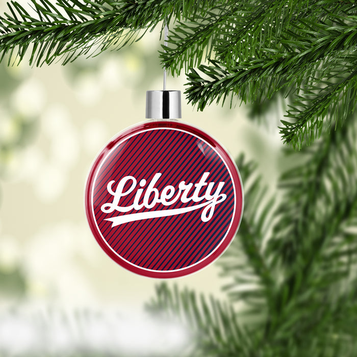 Liberty University Christmas Ornament Flat Round
