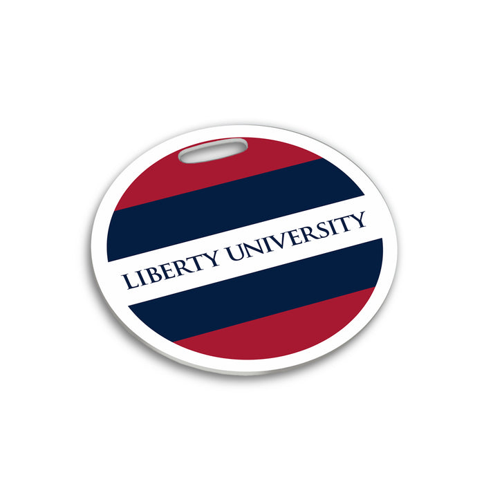 Liberty University Luggage Bag Tag (round)