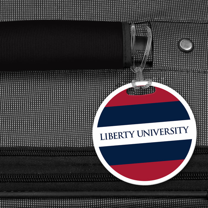 Liberty University Luggage Bag Tag (round)