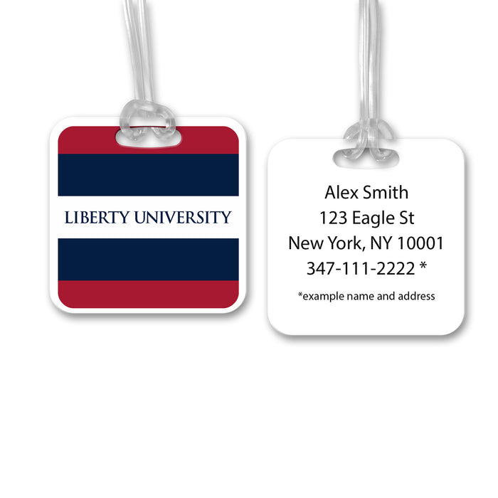 Liberty University Luggage Bag Tag (square)