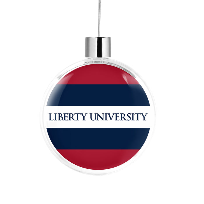 Liberty University Christmas Ornament Flat Round