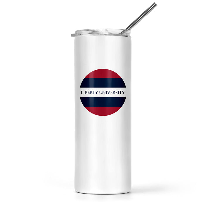 Liberty University Stainless Steel Skinny Tumbler 20 OZ