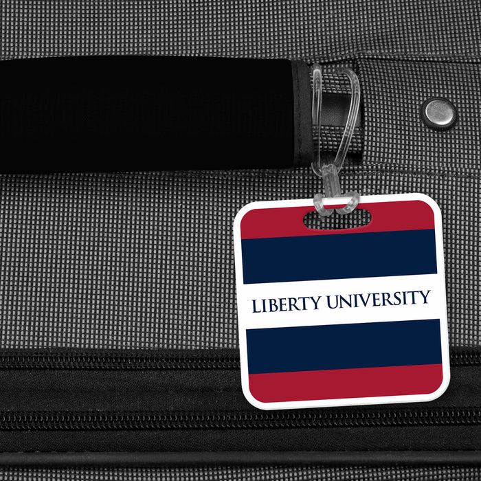 Liberty University Luggage Bag Tag (square)