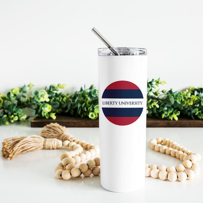 Liberty University Stainless Steel Skinny Tumbler 20 OZ
