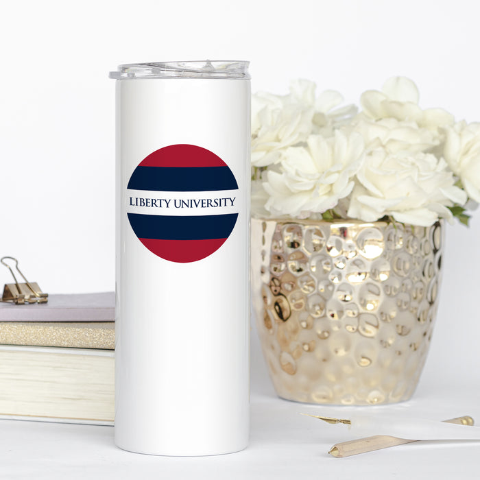Liberty University Stainless Steel Skinny Tumbler 20 OZ