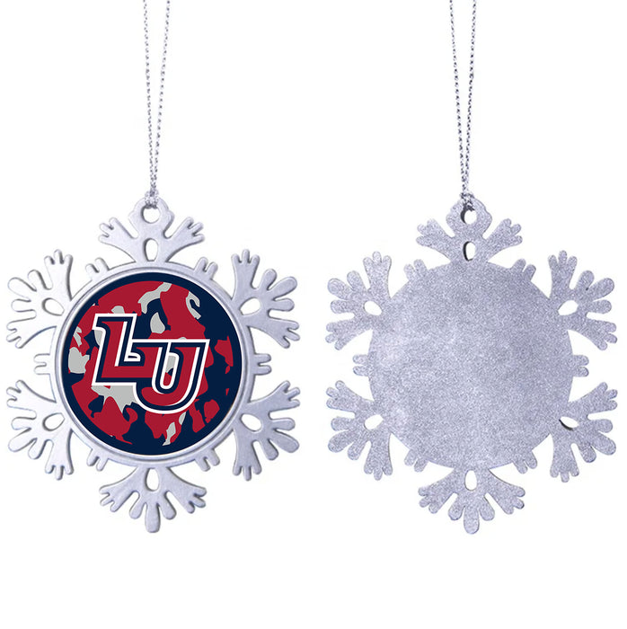 Liberty University Christmas Ornament - Snowflake Metal