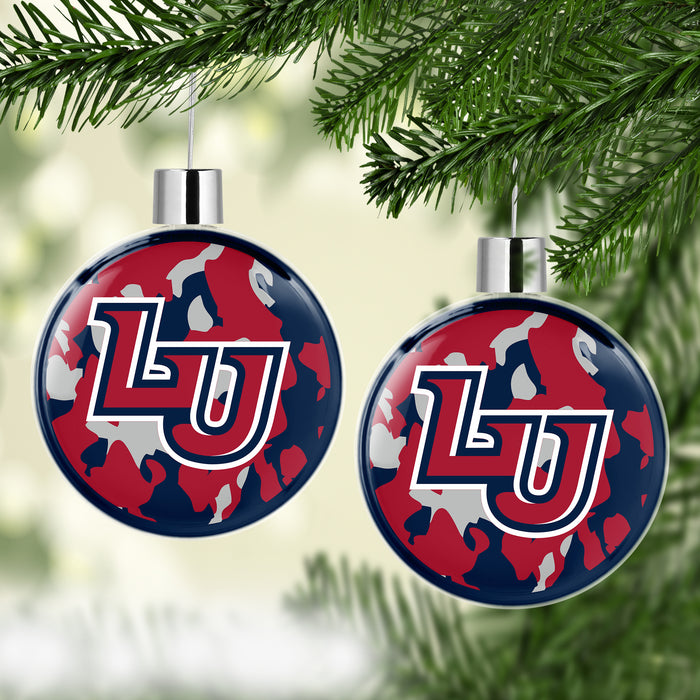 Liberty University Christmas Ornament Flat Round