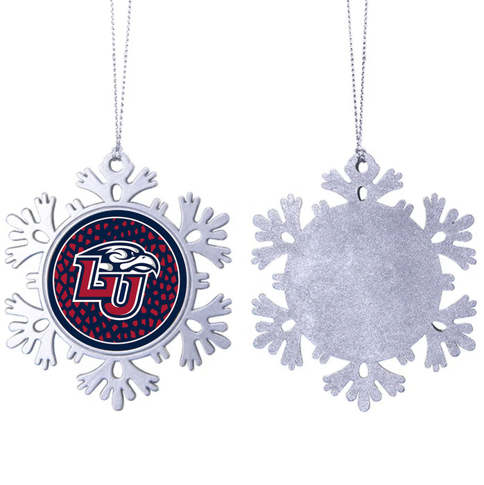 Liberty University Christmas Ornament - Snowflake Metal