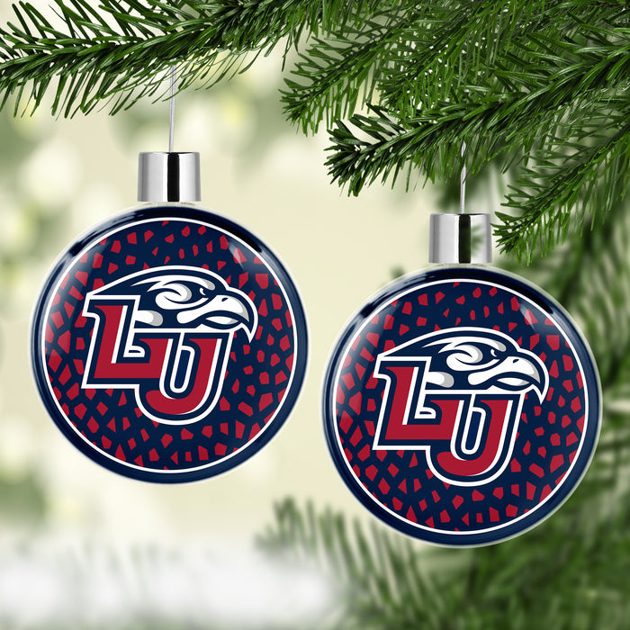 Liberty University Christmas Ornament Flat Round