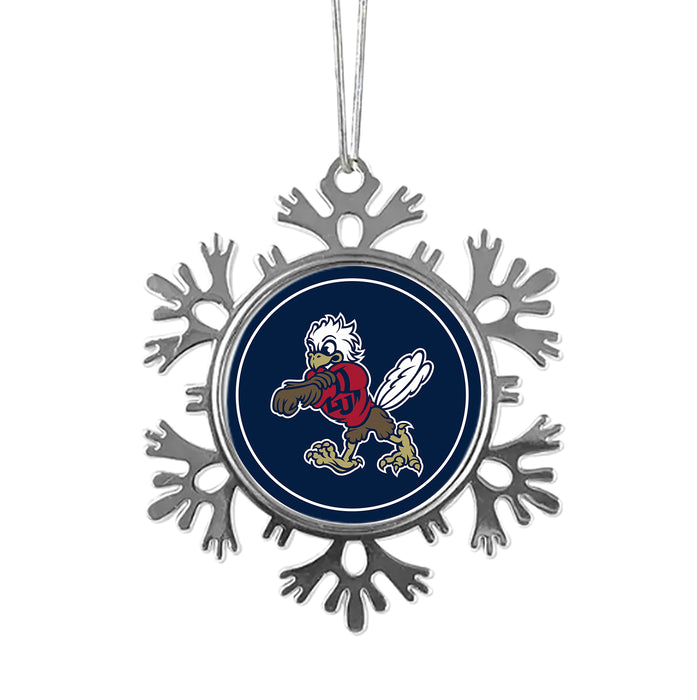 Liberty University Christmas Ornament - Snowflake Metal