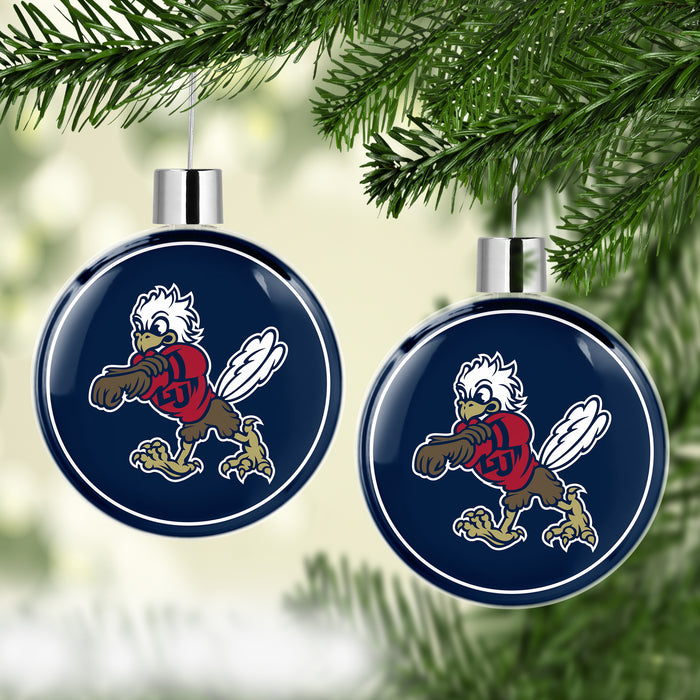 Liberty University Christmas Ornament Flat Round