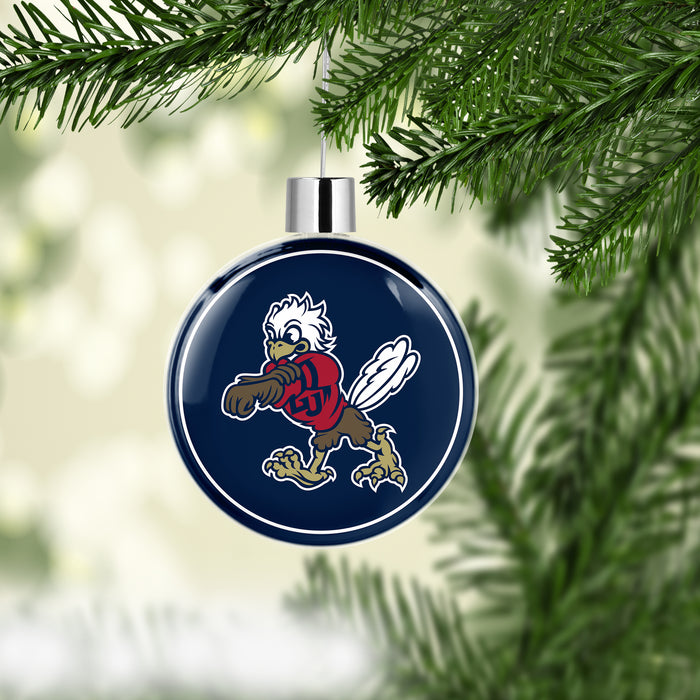 Liberty University Christmas Ornament Flat Round