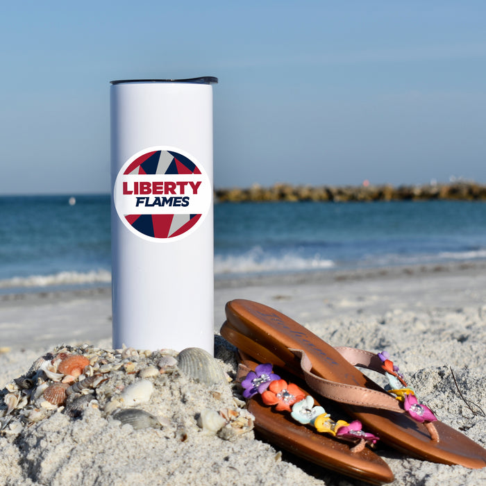Liberty University Stainless Steel Skinny Tumbler 20 OZ