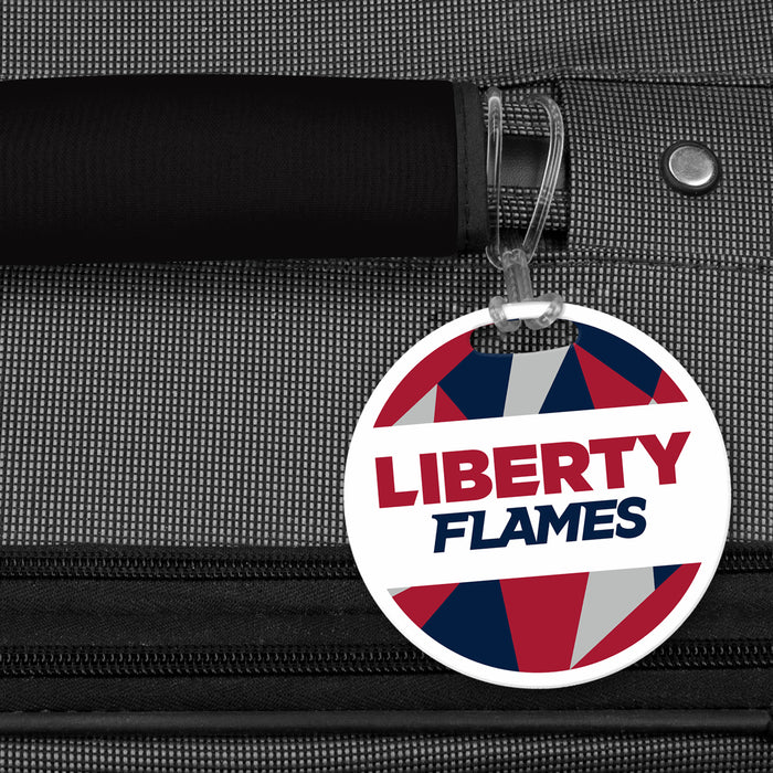Liberty University Luggage Bag Tag (round)