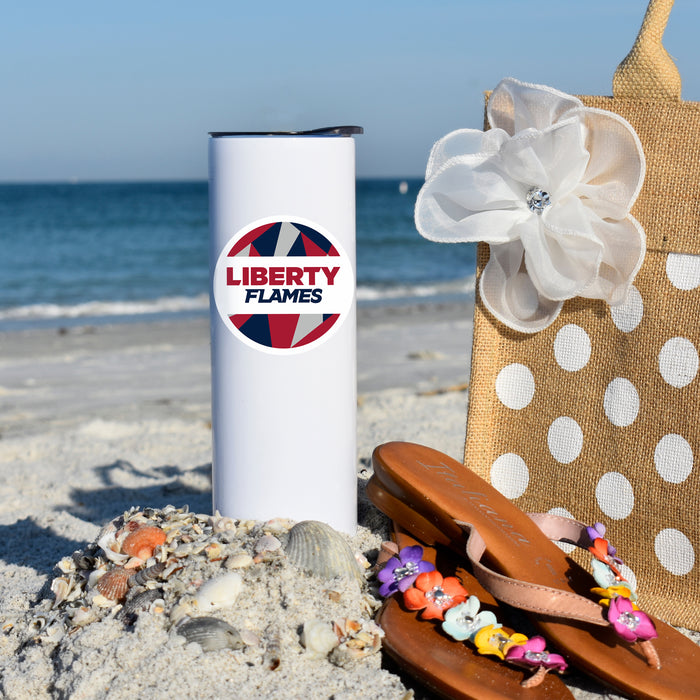 Liberty University Stainless Steel Skinny Tumbler 20 OZ