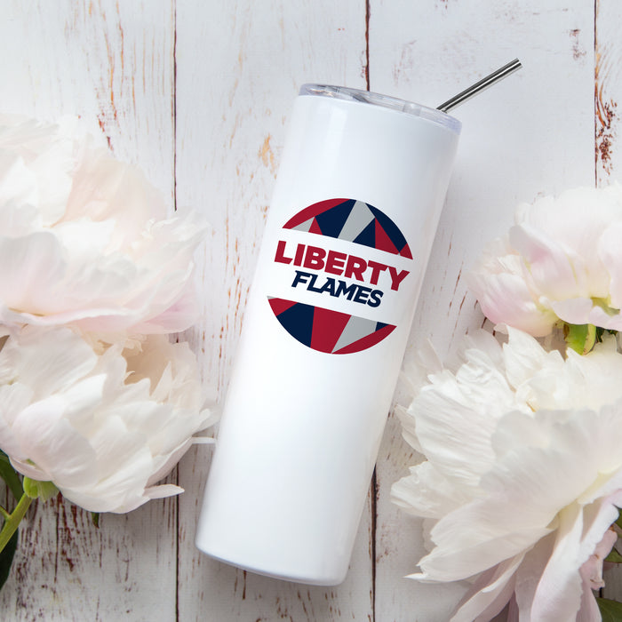 Liberty University Stainless Steel Skinny Tumbler 20 OZ