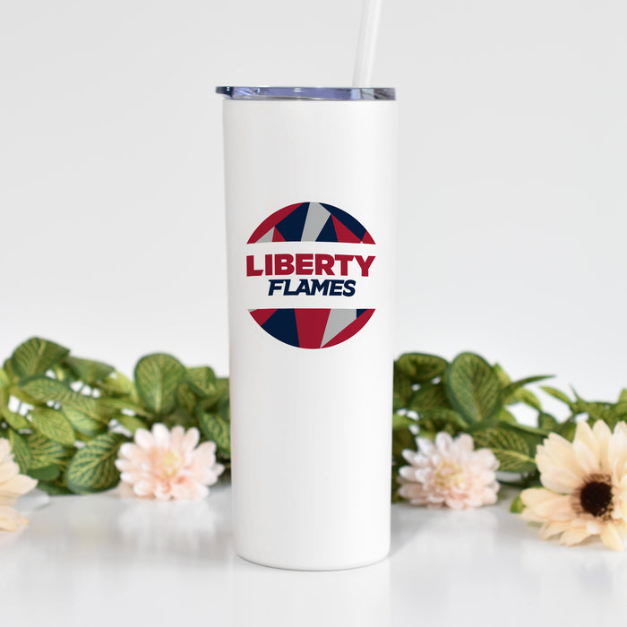 Liberty University Stainless Steel Skinny Tumbler 20 OZ