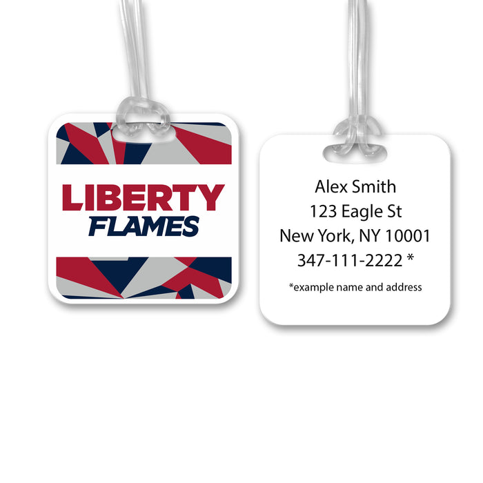Liberty University Luggage Bag Tag (square)