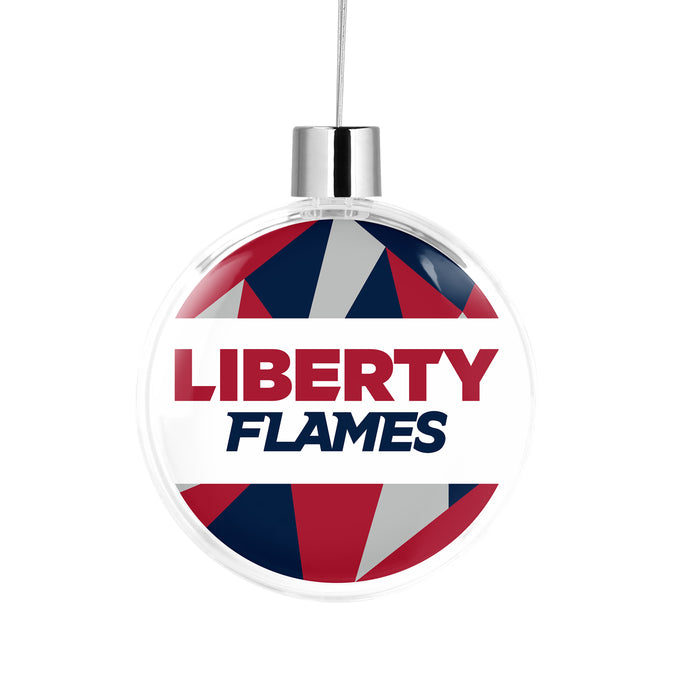 Liberty University Christmas Ornament Flat Round