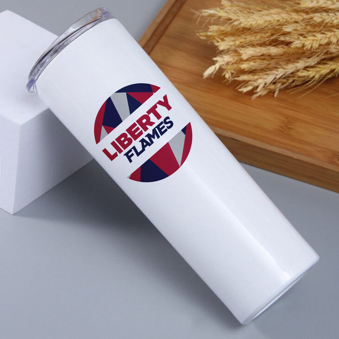 Liberty University Stainless Steel Skinny Tumbler 20 OZ