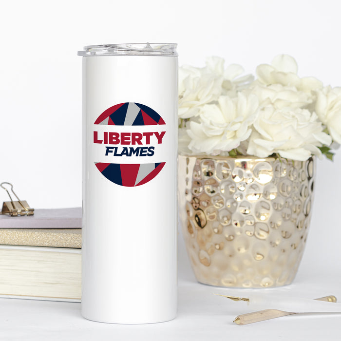 Liberty University Stainless Steel Skinny Tumbler 20 OZ