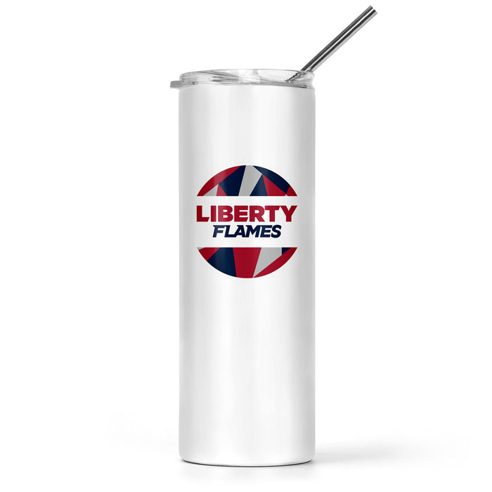 Liberty University Stainless Steel Skinny Tumbler 20 OZ