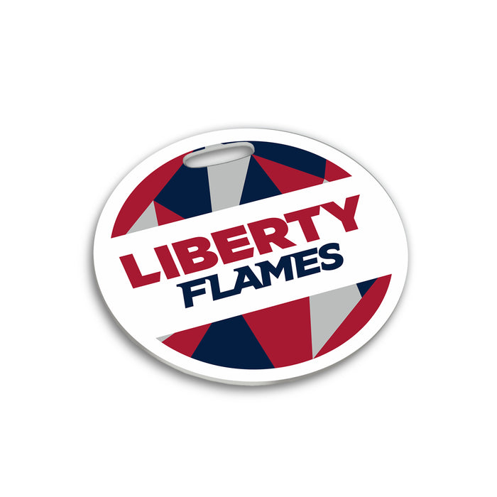Liberty University Luggage Bag Tag (round)