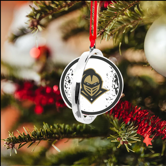 University of Central Florida Christmas Reversible Flat Round Ornament