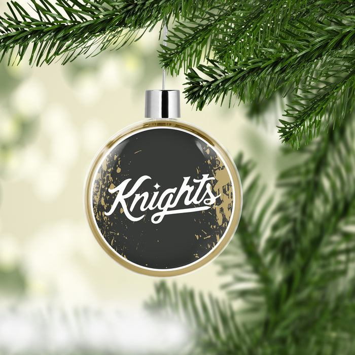 University of Central Florida Christmas Ornament Flat Round