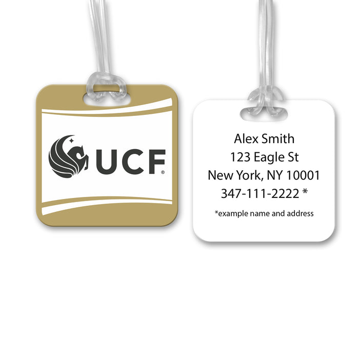 University of Central Florida Luggage Bag Tag (square)