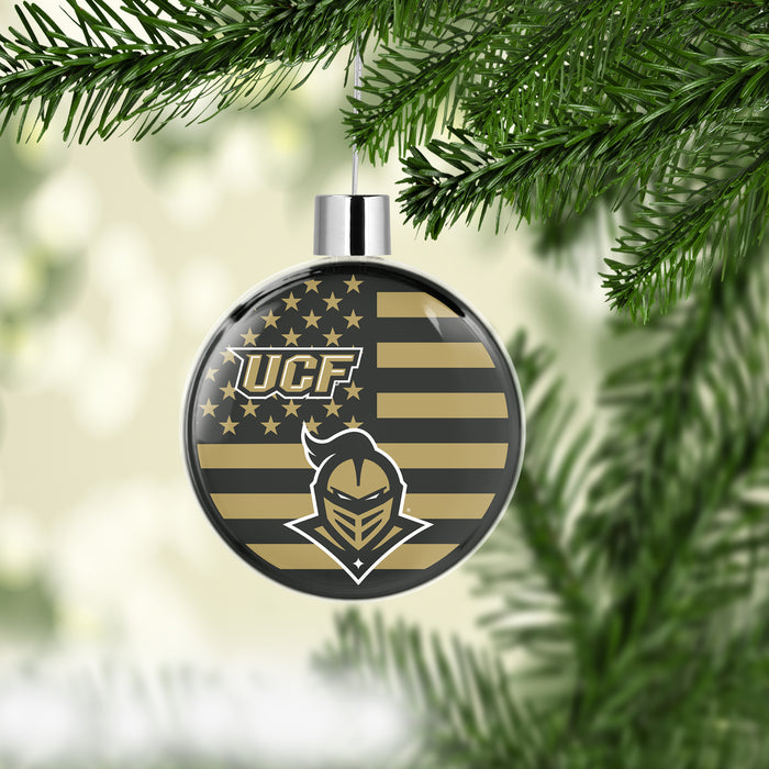 University of Central Florida Christmas Ornament Flat Round