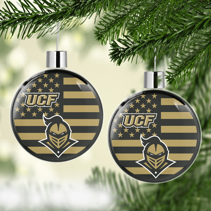 University of Central Florida Christmas Ornament Flat Round