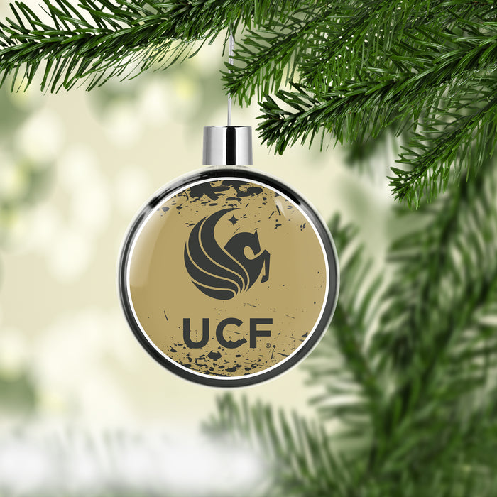 University of Central Florida Christmas Ornament Flat Round