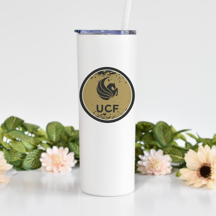 University of Central Florida Stainless Steel Skinny Tumbler 20 OZ