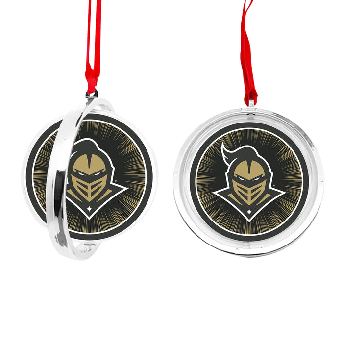 University of Central Florida Christmas Reversible Flat Round Ornament