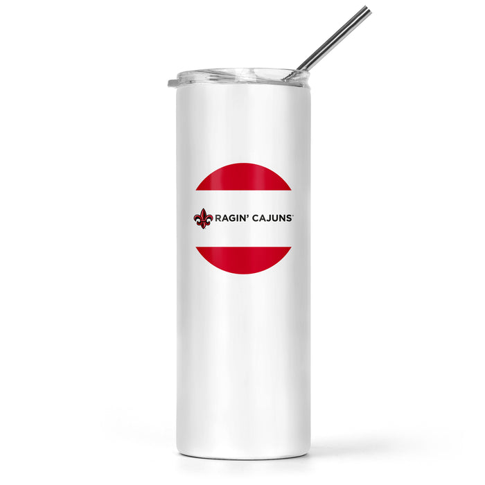University of Louisiana at Lafayette Stainless Steel Skinny Tumbler 20 OZ