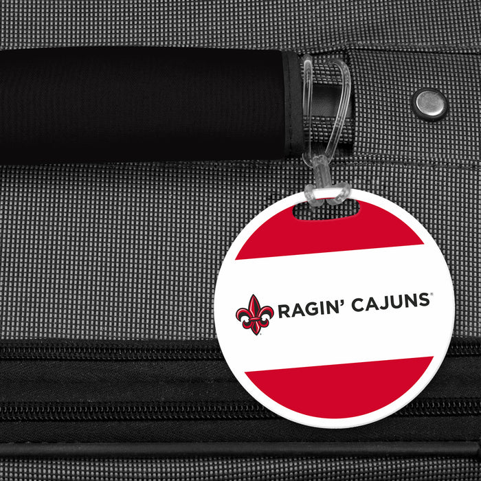University of Louisiana at Lafayette Luggage Bag Tag (round)