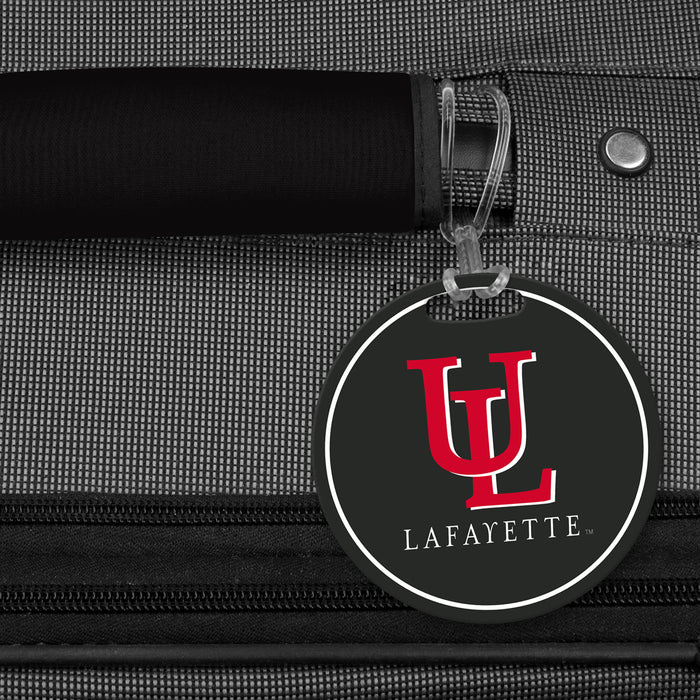 University of Louisiana at Lafayette Luggage Bag Tag (round)