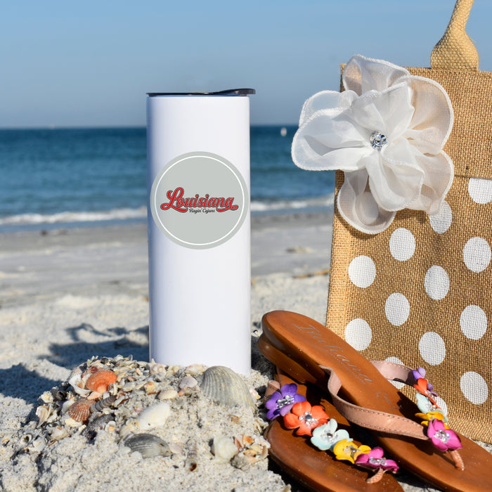 University of Louisiana at Lafayette Stainless Steel Skinny Tumbler 20 OZ