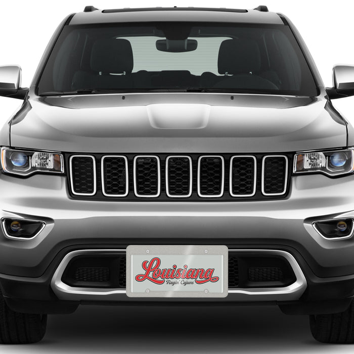University of Louisiana at Lafayette Decorative License Plate