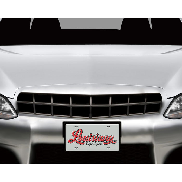 University of Louisiana at Lafayette Decorative License Plate