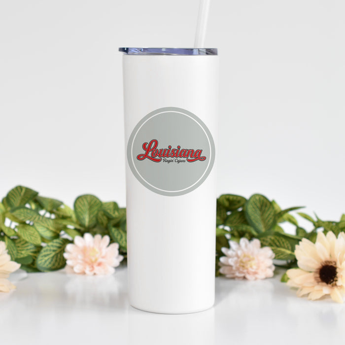 University of Louisiana at Lafayette Stainless Steel Skinny Tumbler 20 OZ