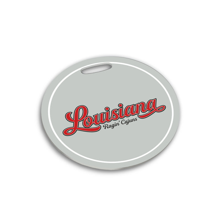University of Louisiana at Lafayette Luggage Bag Tag (round)