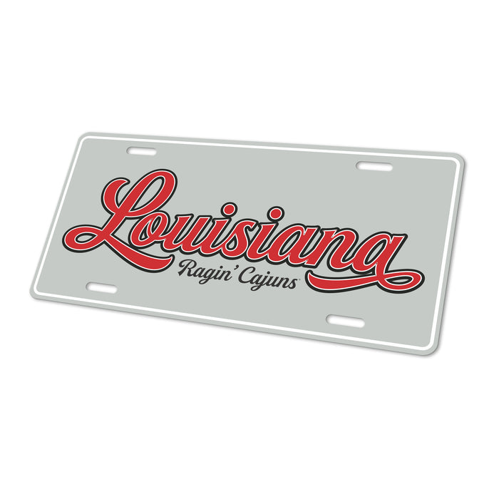 University of Louisiana at Lafayette Decorative License Plate