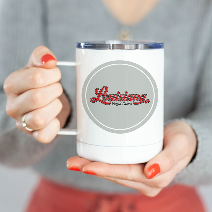 University of Louisiana at Lafayette Stainless Steel Travel Mug 13 OZ