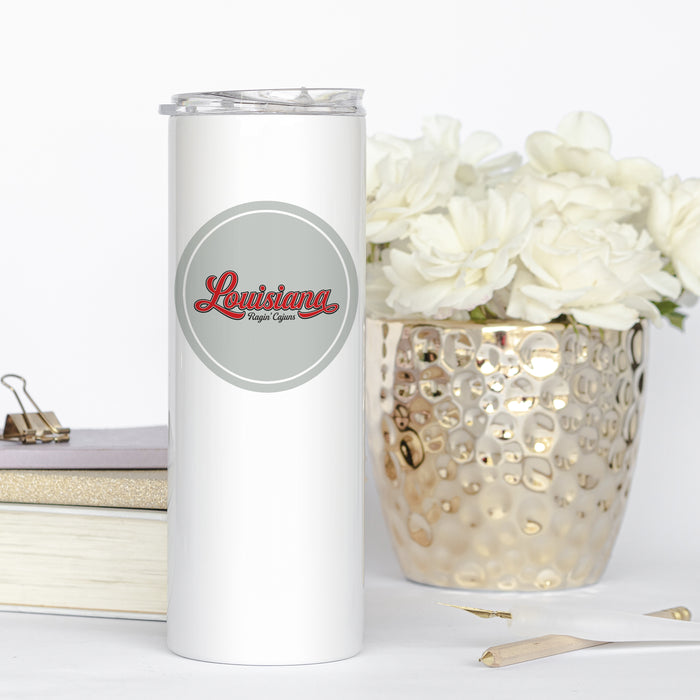 University of Louisiana at Lafayette Stainless Steel Skinny Tumbler 20 OZ