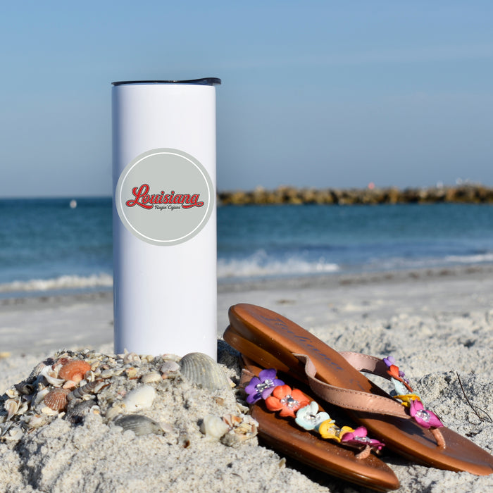 University of Louisiana at Lafayette Stainless Steel Skinny Tumbler 20 OZ