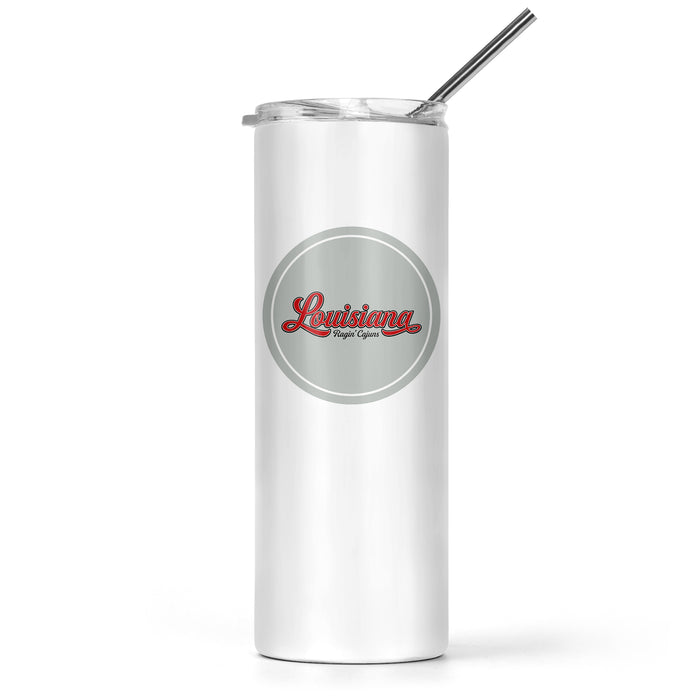 University of Louisiana at Lafayette Stainless Steel Skinny Tumbler 20 OZ